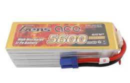 5600mAh 22.2V 80C Gens Ace