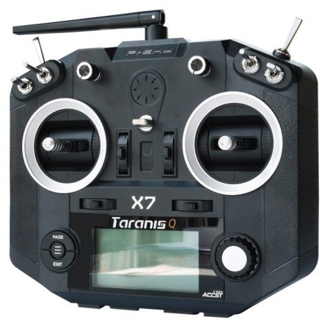 Aparatura FrSky Taranis Q X7 16CH 2.4GHz - Czarna - POSERWISOWA