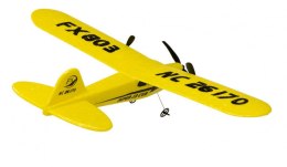 Piper J-3 CUB 2.4GHz RTF (rozpiętość 34cm) - żółty