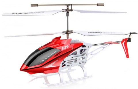 Syma S39-1 Raptor (2.4GHz, 3CH, zasięg do 30m, żyroskop) - Czerwony