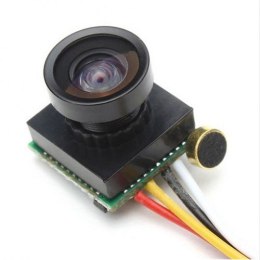 Kamera Mini FPV (PAL, FOV170, 600TVL, 5V, 1.8mm, Mikrofon)