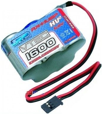 LRP 1600mAh 6V NiMH JR - Kostka