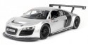 Audi R8 1:14 RTR (zasilanie na baterie AA) - Srebrny