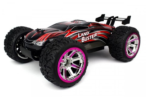 Land Buster 1:12 Monster Truck RTR 2.4GHz Li-Ion 1500mAh 45km/h - Czerwony