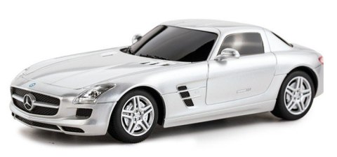 Mercedes-Benz SLS AMG 1:24 RTR (zasilanie na baterie AA) - Srebrny