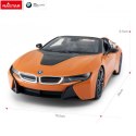 BMW i8 1:12 2.4GHz RTR (zasilanie na baterie AA) - Pomarańczowy