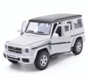 Mercedes-Benz G63 1:24 RTR (zasilanie na baterie AA) - biały