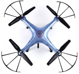 Syma X5HW (kamera FPV 0.3MP, 2.4GHz, funkcja zawisu, zasięg do 50m, 33cm) - Niebieski