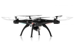 Syma X5SW Explorers 2 (kamera FPV WiFi 0.3MP, 2.4GHz, zasięg 30m, headless, 31.5cm) - Czarny