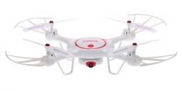 Syma X5UC (kamera 1MP, 2.4GHz, funkcja zawisu, planowanie trasy, zasięg do 70m) - Biały