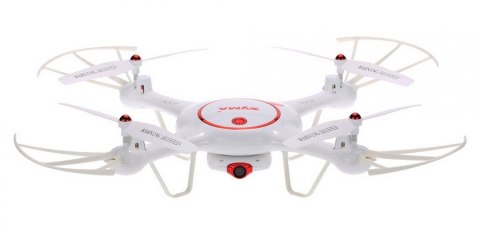 Syma X5UC (kamera 1MP, 2.4GHz, funkcja zawisu, planowanie trasy, zasięg do 70m) - Biały