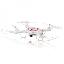 Syma X5UC (kamera 1MP, 2.4GHz, funkcja zawisu, planowanie trasy, zasięg do 70m) - Biały