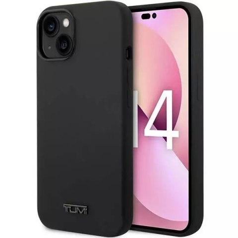 Pevné pouzdro Tumi Liquid Silicon pro iPhone 14 Plus černo/černé