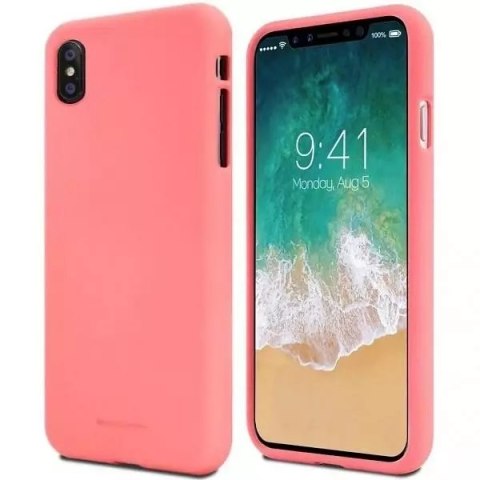 Pouzdro na telefon Mercury Soft pro iPhone 14 Pro růžové/růžové