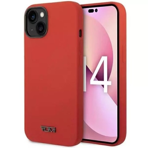 Tumi Liquid Silicone hardcase for iPhone 14 red/red