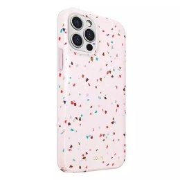 UNIQ obal na telefon Coehl Terrazzo pro iPhone 12/12 Pro růžový/blush pink