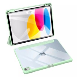 Dux Ducis Toby etui iPad 10.9'' 2022 (10 gen.) pokrowiec z miejscem na rysik Apple Pencil smart cover podstawka zielone