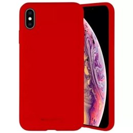 Etui na telefon Mercury Silicone do iPhone 12/12 Pro czerwony/red