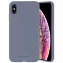 Etui na telefon Mercury Silicone do iPhone 12/12 Pro lawendowy/lavender gray