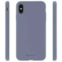 Etui na telefon Mercury Silicone do iPhone 12/12 Pro lawendowy/lavender gray