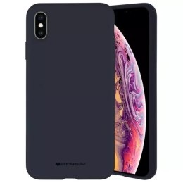 Etui na telefon Mercury Silicone do iPhone 13 Pro granatowy/navy