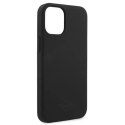 Etui na telefon Silicone Tone On Tone hardcase do iPhone 12 mini czarny/black