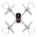 Syma X15W (kamera FPV WiFi, 2.4GHz, żyroskop, auto-start, zawis, zasięg do 50m, 22cm) - Biały