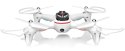 Syma X15W (kamera FPV WiFi, 2.4GHz, żyroskop, auto-start, zawis, zasięg do 50m, 22cm) - Biały