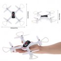 Syma X15W (kamera FPV WiFi, 2.4GHz, żyroskop, auto-start, zawis, zasięg do 50m, 22cm) - Biały