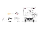 Syma X15W (kamera FPV WiFi, 2.4GHz, żyroskop, auto-start, zawis, zasięg do 50m, 22cm) - Biały