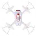 Syma X22W (kamera FPV WiFi, 2.4GHz, żyroskop, auto start, zawis, zasięg do 25m, 14.4cm) - Biały