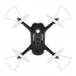 Syma X22W (kamera FPV WiFi, 2.4GHz, żyroskop, auto start, zawis, zasięg do 25m, 14.4cm) - Czarny