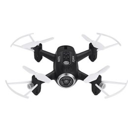 Syma X22W (kamera FPV WiFi, 2.4GHz, żyroskop, auto start, zawis, zasięg do 25m, 14.4cm) - Czarny