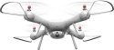 Syma X25 PRO (GPS, zdalnie obracana kamera WiFi FPV 720p, 2.4GHz, 37.5cm) - Biały