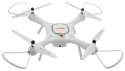 Syma X25 PRO (GPS, zdalnie obracana kamera WiFi FPV 720p, 2.4GHz, 37.5cm) - Biały