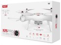 Syma X25 PRO (GPS, zdalnie obracana kamera WiFi FPV 720p, 2.4GHz, 37.5cm) - Biały