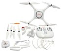 Syma X25 PRO (GPS, zdalnie obracana kamera WiFi FPV 720p, 2.4GHz, 37.5cm) - Biały