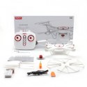 Syma X5UC (kamera 1MP, 2.4GHz, funkcja zawisu, planowanie trasy, zasięg do 70m) - Biały