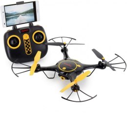 Syma X5UW (kamera WiFi FPV 720P, 2.4GHz, zawis, zasięg do 70m, planowanie trasy) - czarny