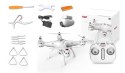 Syma X8 Pro (GPS, kamera FPV 1MP WiFi, 2.4GHz, headless, zasięg do 70m, 50cm)