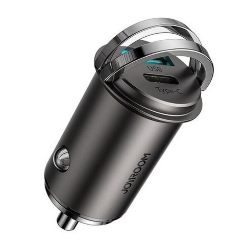 JOYROOM C-A35 2-PORT CAR CHARGER PD45W/QC3.0 BLACK