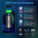 JOYROOM C-A35 2-PORT CAR CHARGER PD45W/QC3.0 BLACK