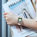 Etui silikonowe TPU nakładka Alogy do Huawei Watch Fit Przezroczyste