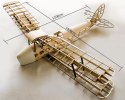 Samolot Tiger Moth Balsa KIT (1400mm)