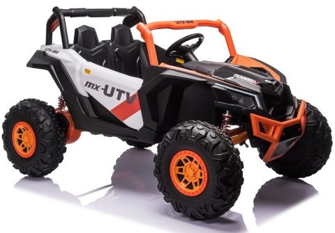 Auto na Akumulator Buggy UTV-MX Pomarańczowo-Biały