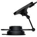 Spigen uchwyt samochodowy z ładowarką ITM35W Onetap Pro 3 Magnetic Magsafe Dashboard Car Mount Wireless Charger black