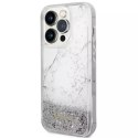 Etui Guess GUHCP14LLCSGSGH do iPhone 14 Pro 6.1" hardcase Liquid Glitter Marble