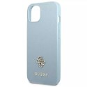 Etui Guess GUHCP13SPS4MB do iPhone 13 mini 5,4" hardcase Saffiano 4G Small Metal Logo