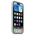 Originální ochranné pouzdro Apple Phone Case MPTM3ZM/A pro Apple iPhone 14 Pro 6.1" MagSafe zelené/sukulentní silikonové pouzdro