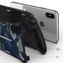 Pouzdro na telefon Ringke Dual X pro iPhone Xs Max camo blue / camo blue